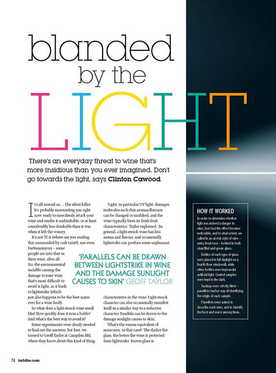Imbibe Magazine July/Aug 2016 | Your Starter for Ten | Christopher Cooper | Wine Writer
