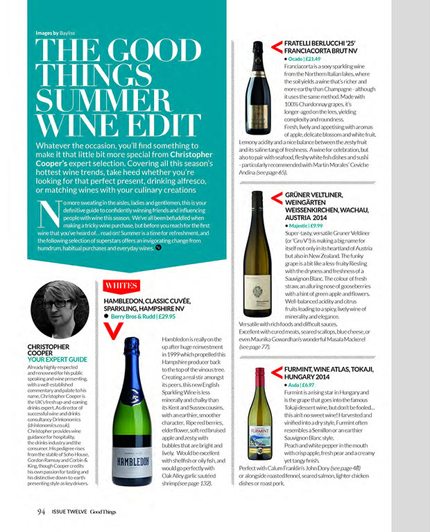 Imbibe Magazine July/Aug 2016 | Your Starter for Ten | Christopher Cooper | Wine Writer
