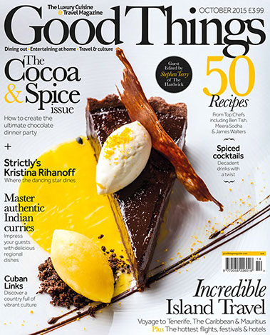Good Things Magazine Oct 2015 | Perfect Pairings | Christopher Cooper | Wine Writer