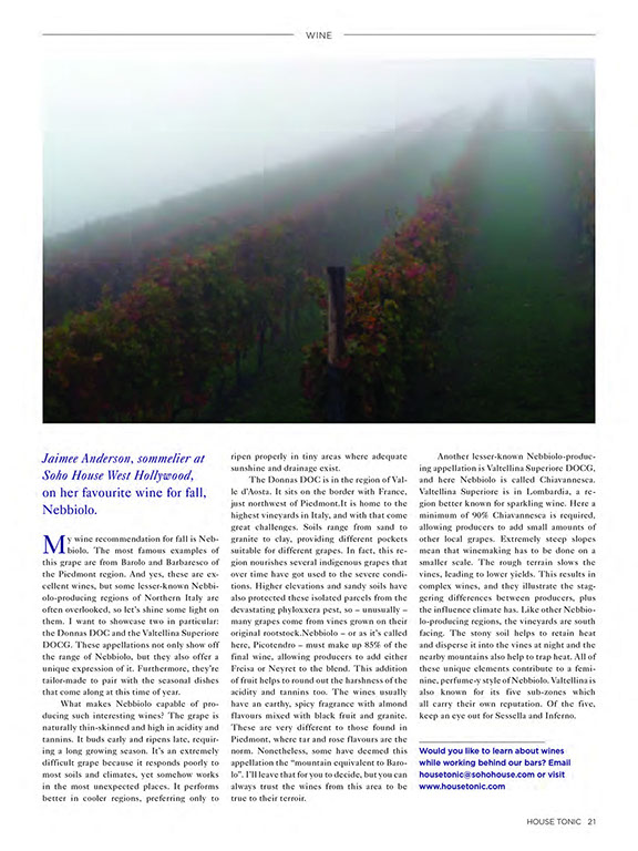 Imbibe Magazine July/Aug 2016 | Your Starter for Ten | Christopher Cooper | Wine Writer