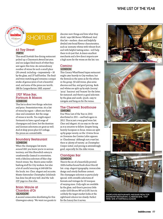 Imbibe Magazine July/Aug 2016 | Your Starter for Ten | Christopher Cooper | Wine Writer