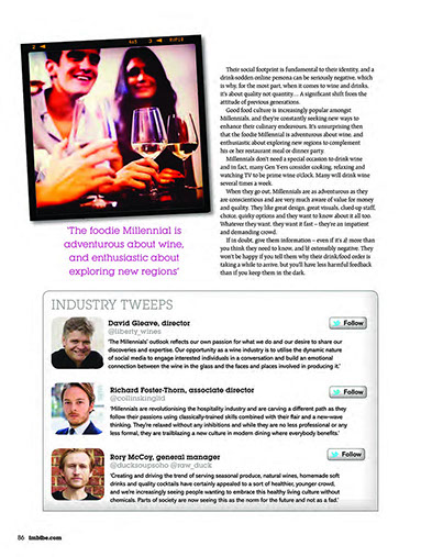 Imbibe Magazine July/Aug 2015 | #generationwine | Christopher Cooper | Wine Writer