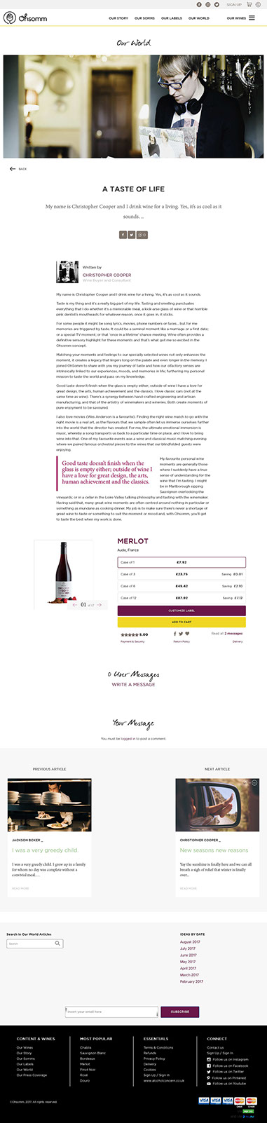 Imbibe Magazine July/Aug 2016 | Your Starter for Ten | Christopher Cooper | Wine Writer