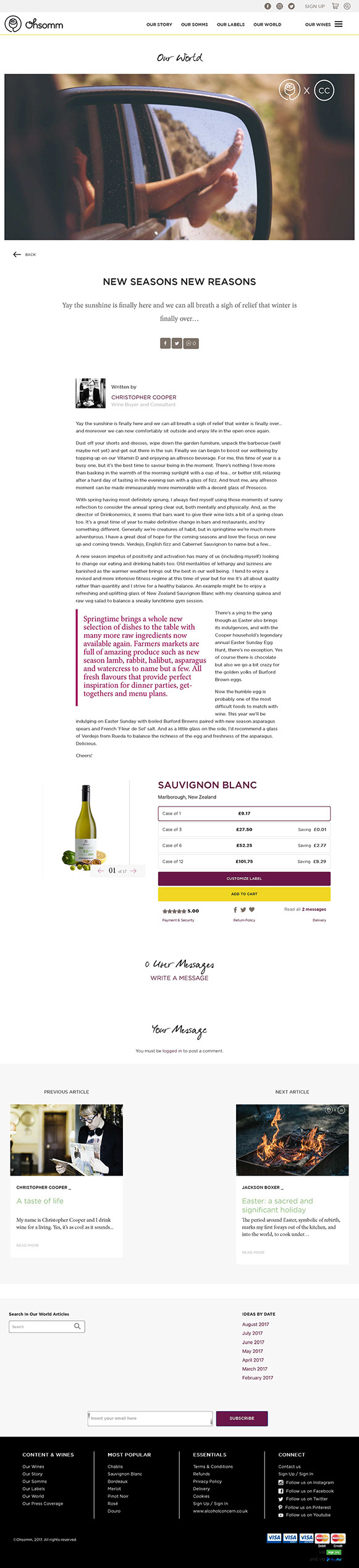 Imbibe Magazine July/Aug 2016 | Your Starter for Ten | Christopher Cooper | Wine Writer