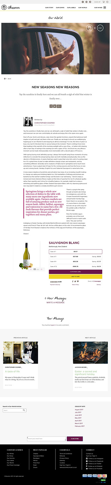 Imbibe Magazine July/Aug 2016 | Your Starter for Ten | Christopher Cooper | Wine Writer